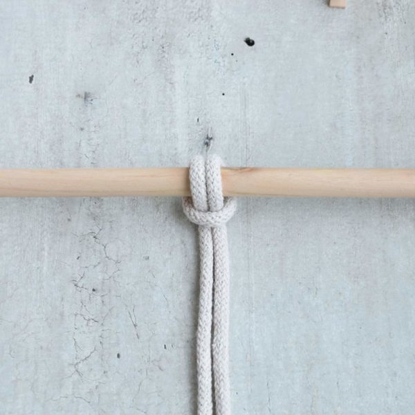 Sznurek bawełniany 5mm - beżowy