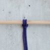 Sznurek bawełniany 5mm - ciemny wrzos Sznurek bawełniany 5mm - ciemny wrzos