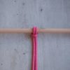 Sznurek bawełniany 5mm - fuksja