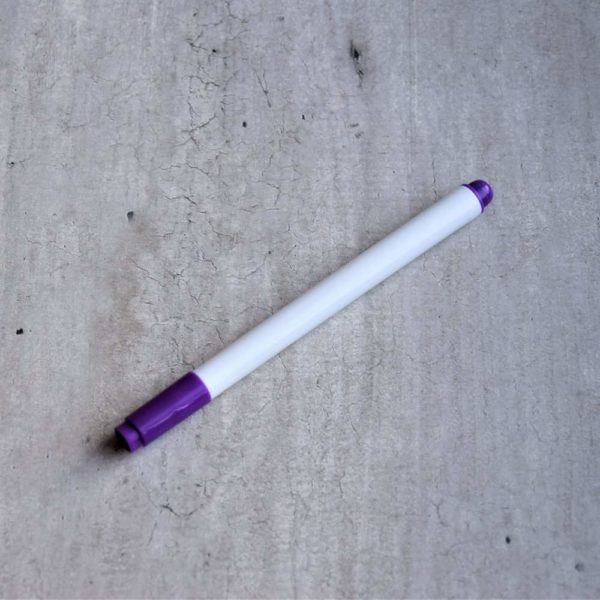 Pisak krawiecki fioletowy