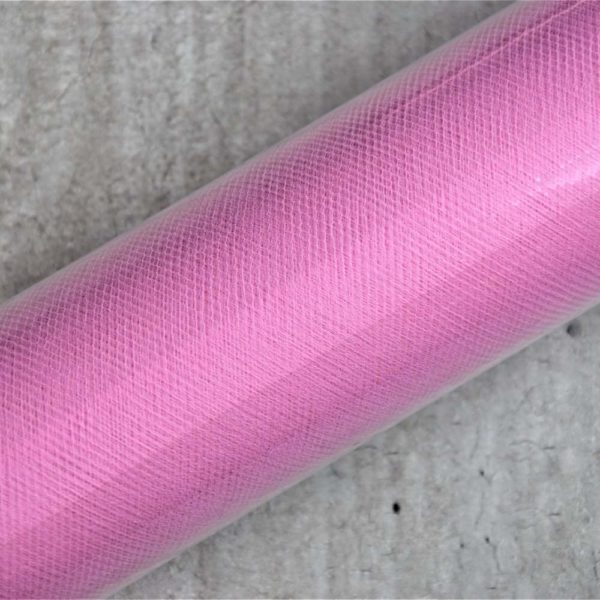 Tiul na rolce 30cm/9m - jasny róż