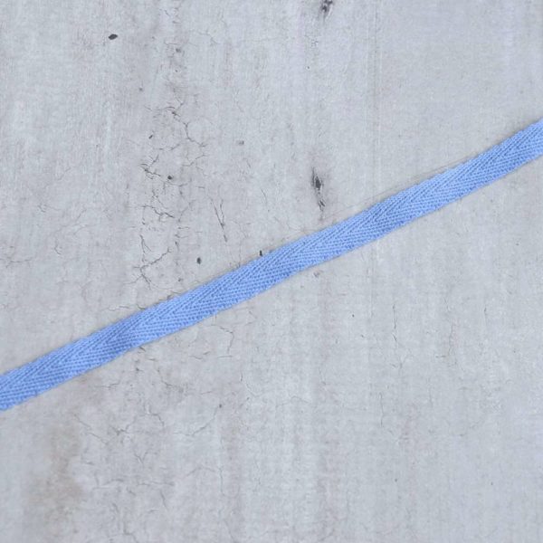 Taśma bawełniana 10mm - niebieski
