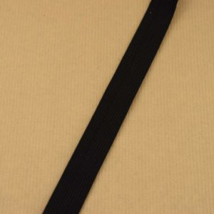 Dziana guma do wszywania o szerokości 2cm - czarna