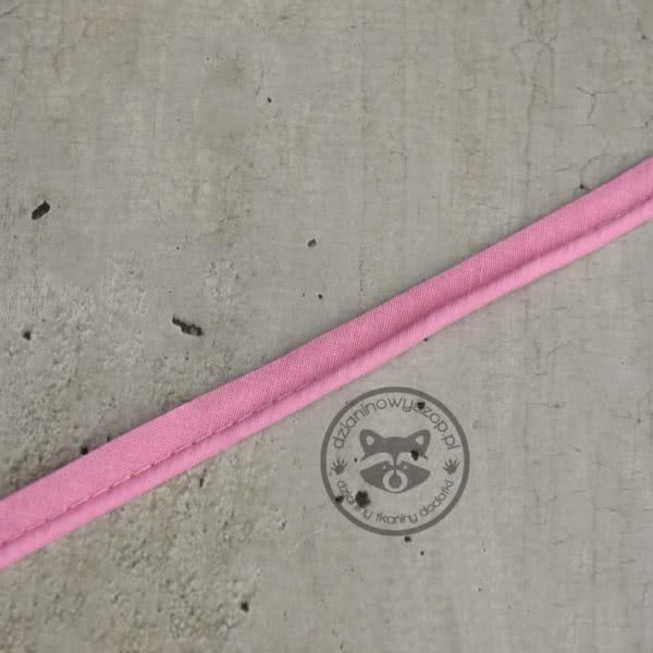 Lamówka wypustka bawełniana - róż